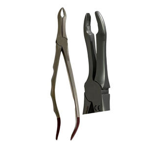 Ensemble de forceps dentaires manuels professionnels en acier inoxydable allemand, 4 pièces, poignée ergonomique, forceps d'extraction dentaire réutilisables - Product Image 3