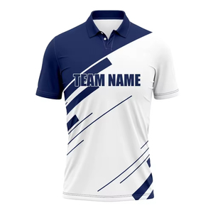 เสื้อโปโลคริกเก็ตแบบกำหนดเอง เสื้อผ้ากีฬาคุณภาพพรีเมียมพร้อมเนื้อผ้าระบายอากาศได้ดี สำหรับทีม ชมรม และการฝึกซ้อม - Product Image 4