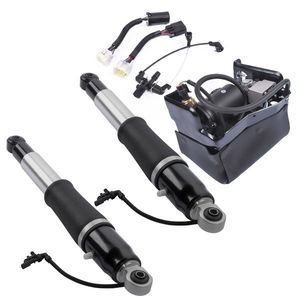 2pcs Rear Shock Absorbers 1pc Air Compressor Compatible for Cadillac Escalade Chevy Suburban GMC Yukon 2015-2019 Model 23151122 - Product Image 6