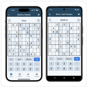 Aplicación Royalcraft Sudoku: juego de rompecabezas numéricos, entrenamiento cerebral, desafíos diarios y práctica de lógica IOS/Android y MAC - Product Image 1