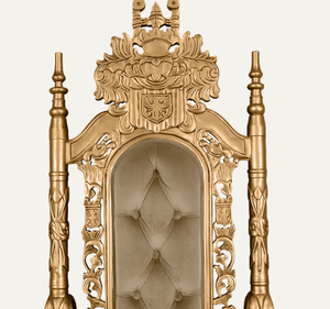 เก้าอี้โรงแรมไม้มะฮอกกานีแท้สุดหรู คลาสสิก ทนทาน แกะสลักด้วยมือ หุ้มเบาะ เฟอร์นิเจอร์ห้องนั่งเล่น - Product Image 4