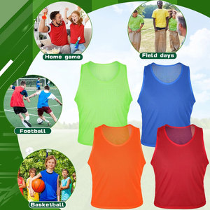 Sports Pinnies Soccer Jerseys Basketball Practice <b>Training</b> Vests for Football Team <b>Training</b> Soccer <b>Bibs</b> Scrimmage Vest - Product Image 5