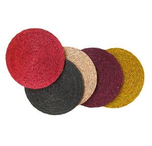 Classic Seagrass Eco-Friendly <b>Round</b> Placemats Woven <b>Mats</b> Farmhouse Christmas <b>Table</b> Decor Global Export Bulk Wholesale Deal - Product Image 2