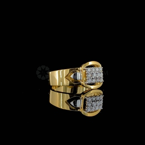 12 pièces rondes en laboratoire diamant pour hommes bagues en or massif 10K 14K 18K cadeau de fiançailles d'anniversaire de mariage - Product Image 2