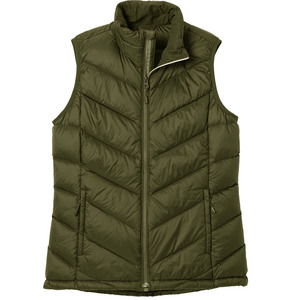 Gilet matelassé en coton pour femme - Design tendance, fermeture éclair sur le devant, léger, imperméable, coupe-vent, respirant - Product Image 6