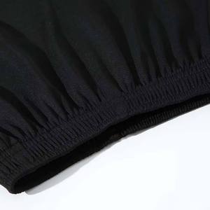 Custom Basketball Uniform Set Black <b>Red</b> Sleeveless Jersey Shorts Moisture Wicking Athletic Wear for Adults Unisex All Season - Product Image 5