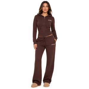 <b>Women</b> <b>Lightweight</b> Running Two Piece Outfit With Breathable Jacket And Flexible <b>Trousers</b> <b>For</b> Outdoor Exercise And Active - Product Image 1