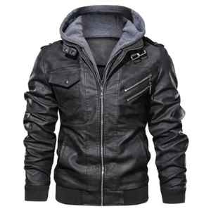 Chaqueta de Cuero Hecha a Medida, Diseña Tu Propia Chaqueta de Cuero para Hombre, Chaqueta de Cuero Impermeable para Hombre con Diseño Personalizado - Product Image 4