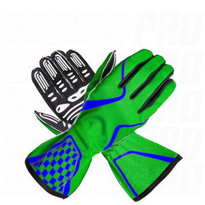 Premium Racing <b>Gloves</b> Anti Slip Breathable Protective Hand <b>Grip</b> <b>Gloves</b> for Cycling Kart Ski Racing Outdoor Sports High - Product Image 6