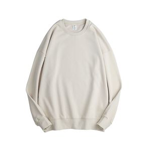 Fabricante OEM de Sudaderas Personalizadas 100% Algodón Felpa Oversize Cuello Redondo Streetwear Unisex Proveedor de Marca Privada Europa - Product Image 2