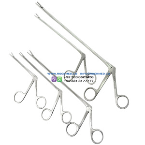 Pinzas de Oreja de Cocodrilo Alemanas ROCKMED, Acero Inoxidable Dentado, Certificación CE, Herramienta Quirúrgica ORL para Cuerpos Extraños - Product Image 5