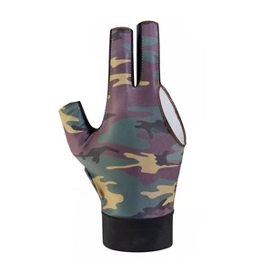 Gants de billard professionnels pour hommes à 3 doigts, légers, ajustables, de haute qualité, respirants, couleurs et tailles personnalisées XL - Product Image 2