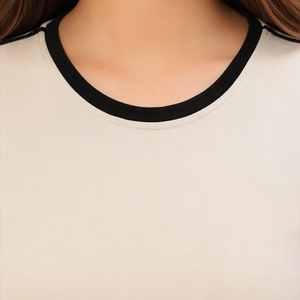 Camisetas Cortas de Verano para Mujer, Camisetas Sexys con Estampado Personalizado, Tejido de Algodón y Poliéster, Ropa Urbana de Verano, Corte Ajustado - Product Image 6