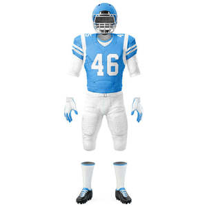 Uniformes de Fútbol Americano Personalizados, Transpirables, Color Personalizado, Manga Corta, Antibacterianos, de Secado Rápido - Product Image 1