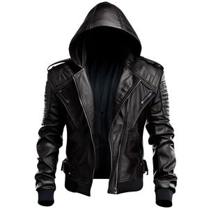 Fashionable Custom Design <b>Men</b> <b>Leather</b> <b>Jacket</b> Pakistan Made Top Product <b>Leather</b> <b>Jacket</b> for <b>Men</b> and Bikers winter <b>jacket</b> - Product Image 3