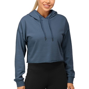 เสื้อครอปสตรีน้ำหนักเบาเสื้อครอปเอวลอยมีฮู้ดเสื้อครอป2026 - Product Image 1
