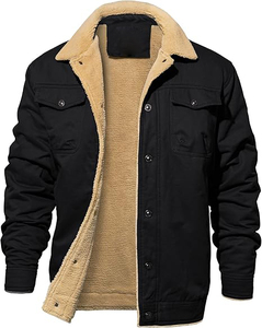 Veste cargo de style urbain haut de gamme pour homme avec logo personnalisé – Manteau utilitaire multi-poches à coupe moderne pour un look urbain tendance - Product Image 5