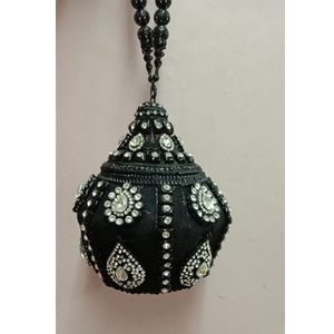 Sac à main de soirée léger pour femme Vivid Brand avec perles métalliques et doublure en soie - Élégant et durable - Product Image 1
