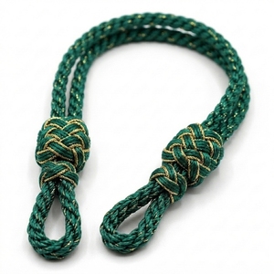 Decorative <b>Braided</b> <b>Accessories</b> with OEM Service Custom Logo Manufacturing Support Classic Cap Cords High Quality - Product Image 1