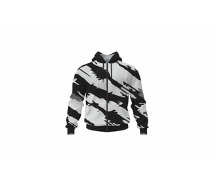 Athletic Sublimation Hoodie Full <b>Zip</b> Custom Polyester Hooded <b>Jacket</b> - Product Image 1