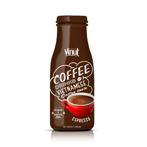 Caramel <b>Coffee</b> Beverage Glass Bottle 280ml Wholesale Beverage Supplier VINUT For <b>Distributor</b> - Product Image 4