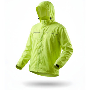Men's Waterproof Hooded <b>Jacket</b> <b>Lightweight</b> Performance Outerwear Hiking And <b>Running</b> Rain <b>Jacket</b> - Product Image 1