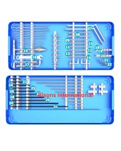 BISONS - Juego de Instrumentos Ortopédicos Híbridos para Fijación Externa, Kit Quirúrgico para Fijación Ósea en Traumatismos, Aprobado por CE e ISO - Product Image 4