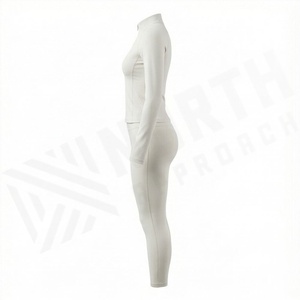 Trajes Deportivos Personalizados al por Mayor, Ropa Deportiva de Manga Larga, Conjunto de Yoga para Mujer, Ropa de Gimnasio, Equipamiento con Logotipo Personalizado - Product Image 3