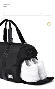 Bolsa de Viaje Deportiva de Cuero de Lujo, Personalizable con Logotipo, de Alta Calidad, con Cierre de Cremallera, Bolsa de Gimnasio Grande - Product Image 5