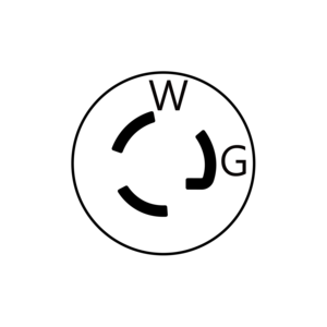 Hubbell Compatible J-701 Industrial Power-Stable NEMA L5-15 15A 125V Locking Plug for Mobile Workstations CUL & REACH for - Product Image 6