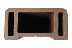 WPC dış küpeşte ahşap plastik kompozit küpeşte sentetik ahşap küpeşte - Product Image 4