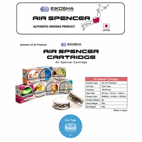 Diffuseur de parfum en céramique moderne EIKOSHA Soda Breeze pour voiture - Éliminateur d'odeurs par évaporation naturelle sans électricité