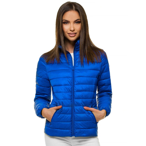 Veste matelassée légère et chaude pour femme, coupe-vent et imperméable, avec capuche, pour l'extérieur, style décontracté, OEM - Product Image 4