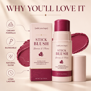 Barra de Rubor Vegana OEM ODM |   Rubor en Crema Hidratante |   Proveedor de Maquillaje de Marca Privada Personalizada para Pedidos al por Mayor - Product Image 4