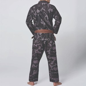 Ensemble d'arts martiaux camouflage pour hommes, coupe régulière, durable, vêtements d'arts martiaux mixtes pour adultes, impression par transfert par sublimation - Product Image 3