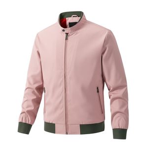 Chaquetas bomber transpirables 100% poliéster de secado rápido, ligeras, con logo personalizado, en venta. - Product Image 1