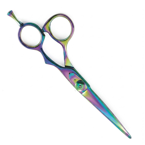 Professional Titanium Coated Hairdressing <b>Scissors</b> Stainless Steel Barber Cutting Shears for Salon Use - Product Image 4