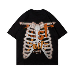 Camiseta Personalizada con Diseño Gráfico Unisex OEM, Estilo Urbano, Oversize, 100% Algodón Tejido de Calidad, Camiseta para Hombre con Sublimación - Product Image 2