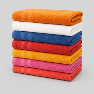 Serviette en tissu éponge de qualité supérieure, dotée d'une surface moelleuse et d'une forte absorption d'humidité, idéale pour le bain, le fitness, les voyages et les soins quotidiens. - Product Image 6