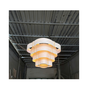 Wholesale Bamboo Hanging Lamp Natural Handcrafted Woven Pendant <b>Light</b> for Living Room Bedroom <b>Dining</b> Room Restaurant Hotel - Product Image 1