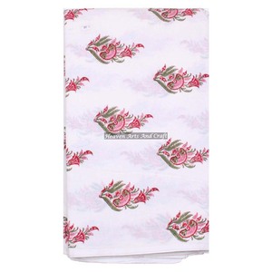 Tela de algodón 100%, estampado de bloque de mano indio, patrón Floral, vestidos elegantes de moda a la moda, Material para hacer camisas para niñas y niños - Product Image 1