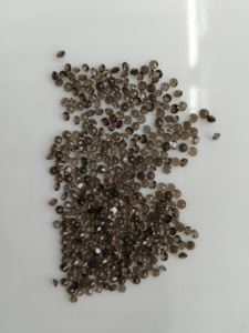 Cuarzo Ahumado Marrón Natural de 2.5MM, Corte Brillante Redondo, Tratado Térmicamente, Gema Suelta de la Mejor Calidad para Joyería - Product Image 5