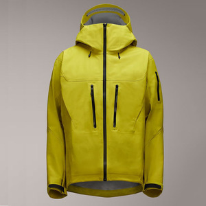 Mens Oversized Streetwear <b>Fleece</b> Jacket | Waterproof Hooded | Custom Patchwork Hip Hop Windrunner Quick Dry Eco-Friendly High - Product Image 6