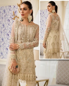 ปากีสถานอินเดียแต่งตัวออกแบบชุดแต่งงานพรรคสวมใส่เสื้อผ้า Salwar Kameez สำหรับผู้หญิงขายร้อน2021 - Product Image 3