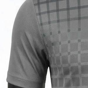 T-shirts pour hommes de style professionnel, personnalisés avec logo, imprimés par sublimation, 100% coton, séchage rapide, légers et respirants - Product Image 6