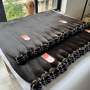 Meilleure vente 100% extensions de cheveux humains vietnamiens Remy Double trame à la machine 100 grammes par paquet - Product Image 5