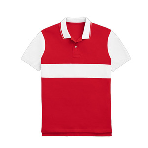 Camiseta de Manga Corta para Hombre, Estilo Casual Elegante, Antiarrugas, Lisa, Mezcla de Algodón, Tejido Jersey, 220g, Ligera, para Vacaciones de Verano - Product Image 5