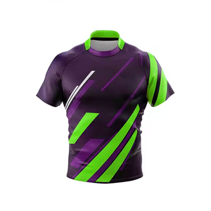 Maillot de rugby personnalisé à rayures de haute qualité, vêtements de sport sublimés, kits de rugby personnalisés pour hommes, maillots de rugby à vendre - Product Image 5