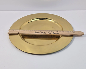 Plato de Hierro Redondo Económico con Tamaños y Formas Personalizadas, Diseño Moderno para Hoteles, Restaurantes y Bodas - Product Image 5