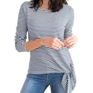 Camiseta Casual de Verano para Mujer, Talla Grande, Holgada, de Poliéster, con Corte Lateral Ancho, de Secado Rápido, Ligera, con Decoración de Logotipo - Product Image 1